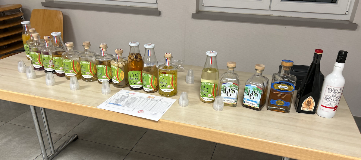 Dégustation de vins et spiritueux